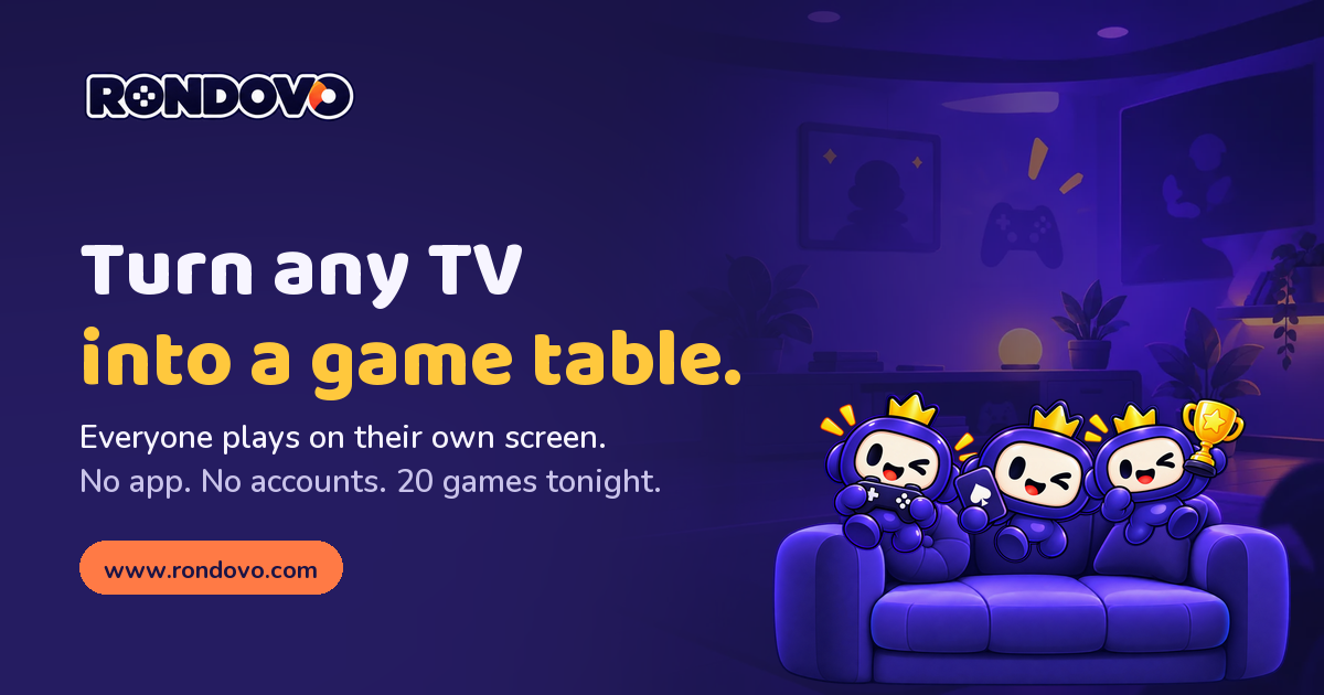 I’m building Rondovo — party and board games for your next game night